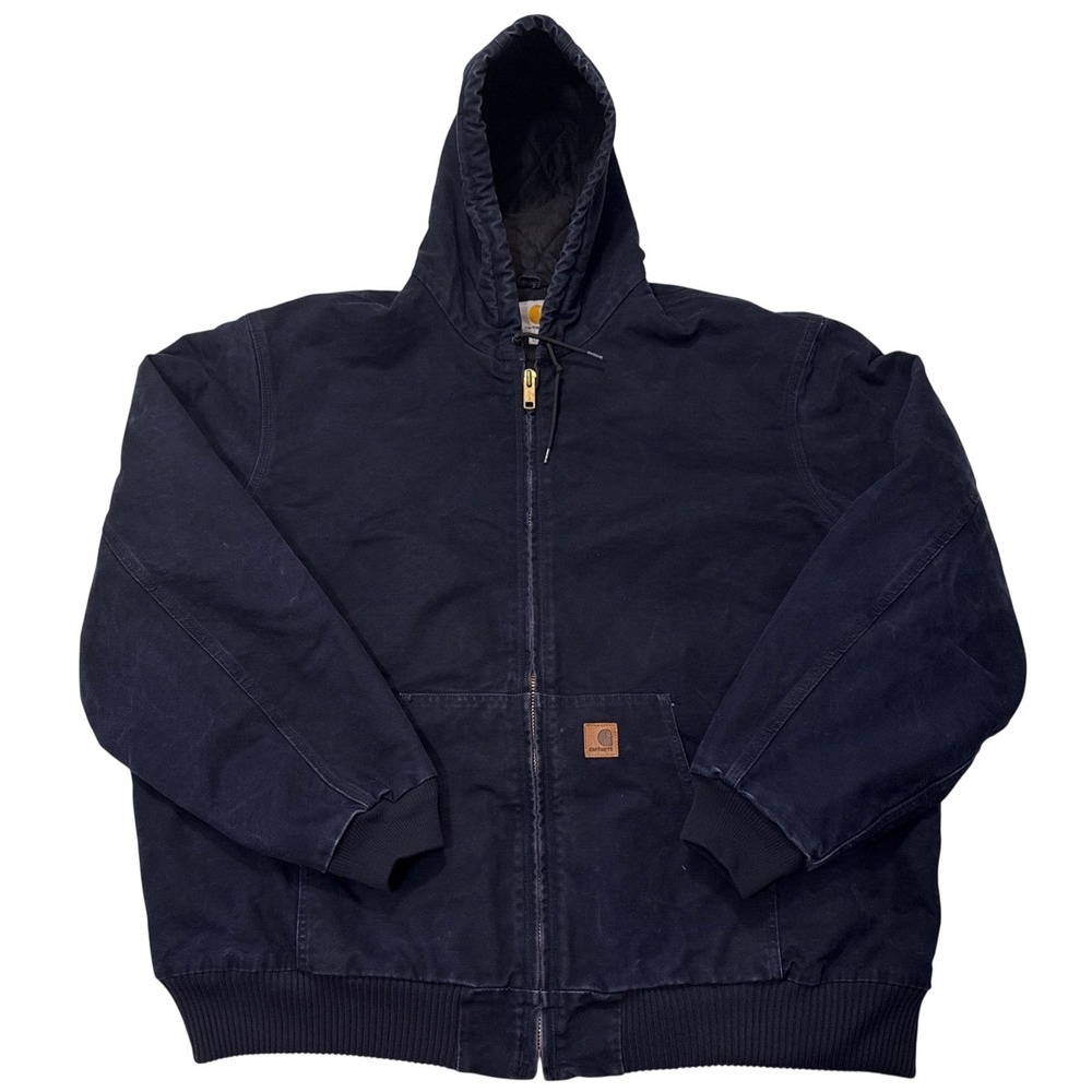Carhartt J130 Sandstone Quilted Flannel-Lined Actuve Jacket - 3XL Tall